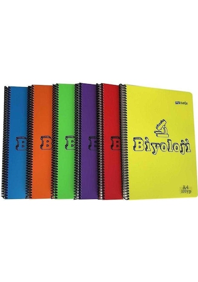 My Note Biyoloji Defteri A4 100 Yaprak Spiralli - 1 Adet