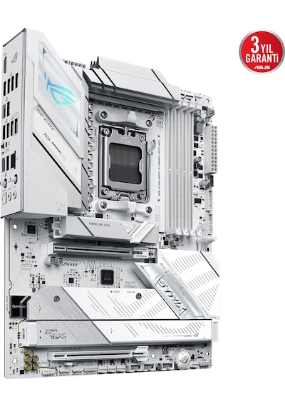 Asus Rog Strıx B850-a Gamıng Wıfı7 Neo Ddr5 Hdmı Dp Pcıe 5.0 Am5 Matx Beyaz