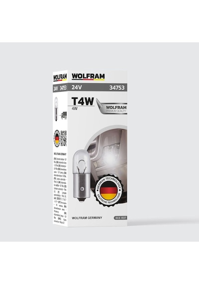 T4w Ampul 53 24v 4w 1 Paket 10 Adet - 34753