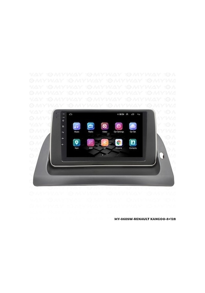 Myway Renault Kangoo Android Multimedya Carplay Navigasyon Ekran - 8gb Ram+128 Gb Hdd - Myway