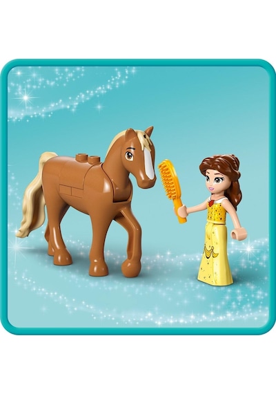 LEGO® Disney Princess Belle’in Hikaye Zamanı At Arabası 43233-5+ Yaratıcı Oyuncak Yapım Seti - 62 Parça
