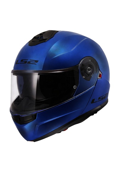Ls2 Strobe 2 Mat Navy Mavi Çene Açılır Motosiklet Kask Mat Mavi