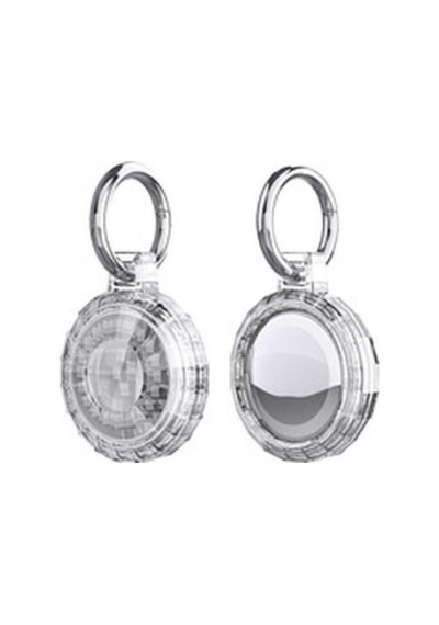 Lexroo Airtag Silikon Anahtarlık - Renksiz - Ta54108