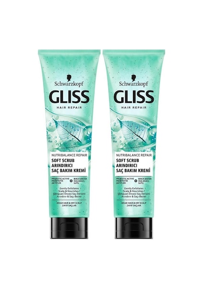 Gliss 2'li Nutribalance Soft Scrub Saç Bakım Kremi 150