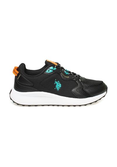 U.S. Polo Assn. U.spolo Romulus-m Günlük Sneakers Siyah Erkek Spor Ayakkabı Siyah