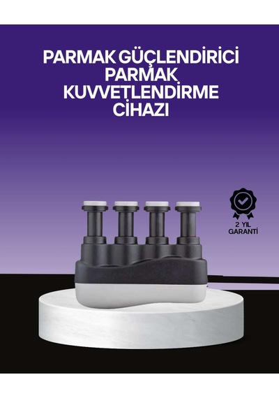 Müzisyenler İçin Parmak Ve El Egzersiz Aleti Beyaz - Çok Renkli