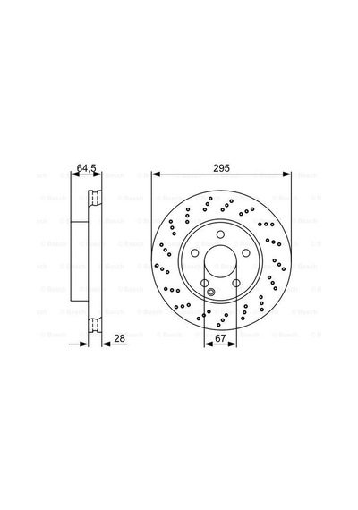 Mercedes C 204 C180 1.8K 2007-2008 Bosch Ön Disk 2 Adet N11.2022