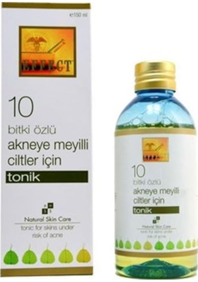 Effect 10 Bitki Özlü Sivilceli Ciltler için Tonik 150 ML