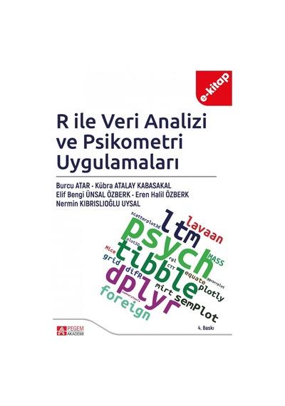 R İle Veri Analizi Ve Psikometri Uygulamaları E-kitap