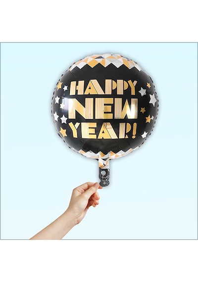 Happy New Year Folyo Balon 45 CM