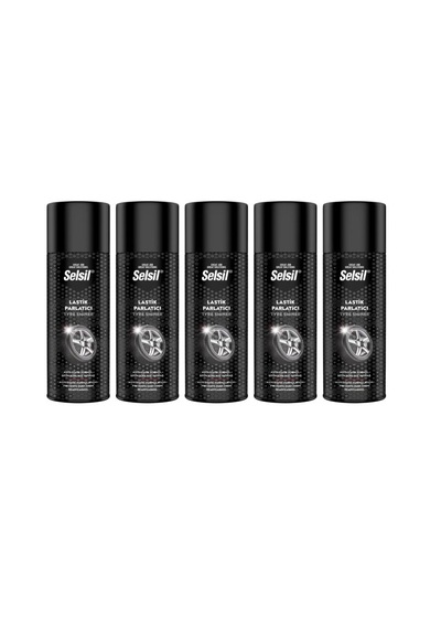 Selsil Lastik Parlatıcı 500 Ml 5 Adet