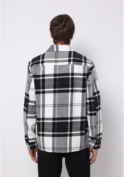 Colin's Colins Comfort Fit Shirt Neck Ekoseli Erkek Siyah Shacket Cl1076730 Q1.v1 Blk Siyah Colin's Colins Comfort Fit Shirt Neck Ekoseli Erkek Siyah Shacket Cl1076730 Q1.v1 Blk Siyah