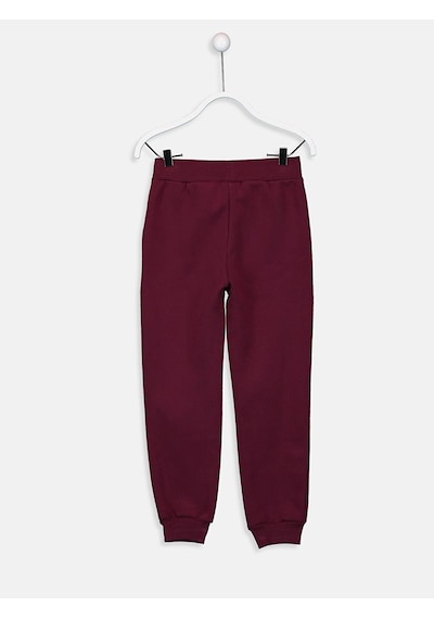 LC Waikiki Lcw Kids Canlı Mürdüm Eşofman Altı Brıght Plum
