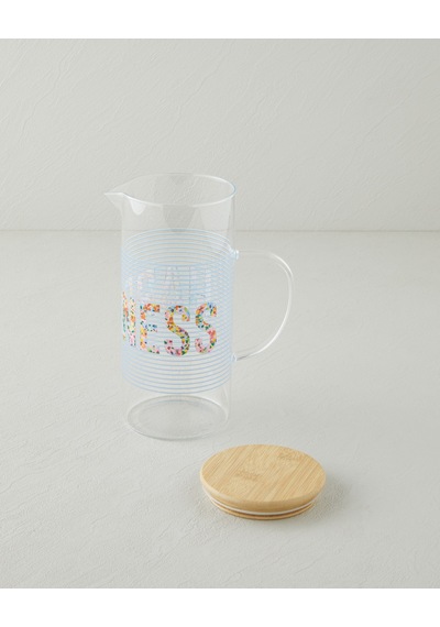 English Home Happiness Cam Sürahi 1500 Ml Renkli