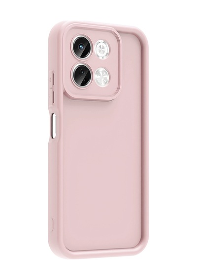 Tecno Spark 30 Kılıf Kamera Korumalı Zore Ananas Kapak Mürdüm