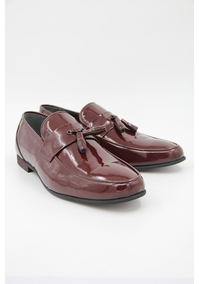 Kıng Paolo G053 Erkek Klasik Ayakkabı - Bordo-bordo