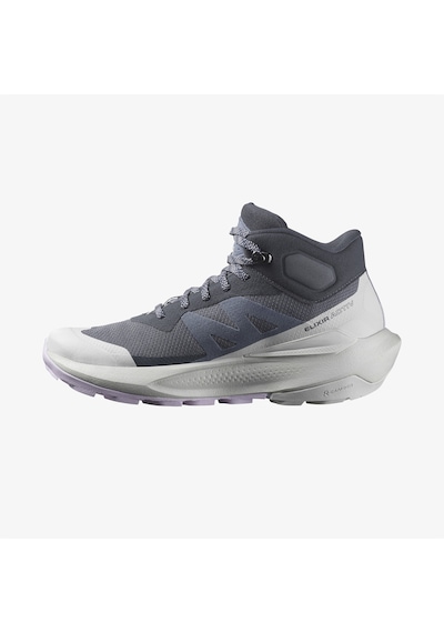 Salomon Elixir Activ Mid Gore-tex Kadın Gri Bot Düz L47457400 Gri