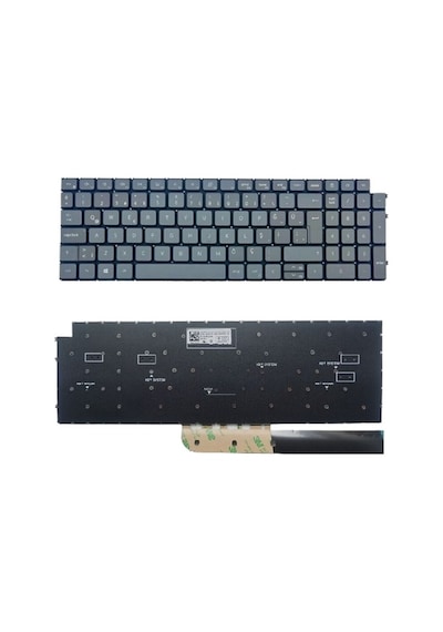 Dell Vostro 7620, 16 7620, 16-7620, P117f Uyumlu Klavye Gri Tuş Takımı Tuş Seti Türkçe Dell Vostro 7620, 16 7620, 16-7620, P117f Uyumlu Klavye Gri Tuş Takımı Tuş Seti Türkçe