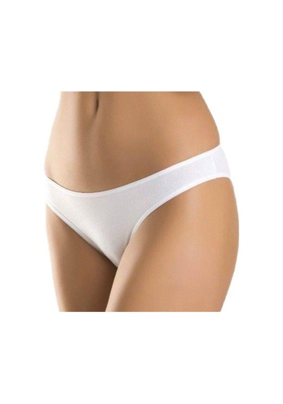 3 Lü Paket Anıl 2657 Iz Yapmayan Dikişli Slip Külot Beyaz - Siyah