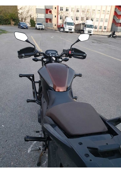 Motocam Honda Nc 700 750 S Ön Cam 2012-2020 Model 50cm Şeffaf Renkli 4mm Orta Boylu