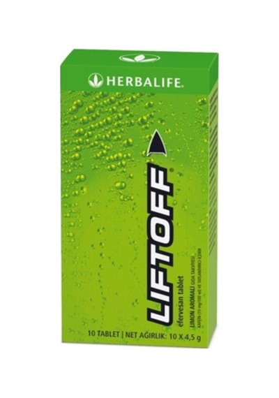 Herbalife Liftoff Limon Aromalı İçecek 10 Tablet