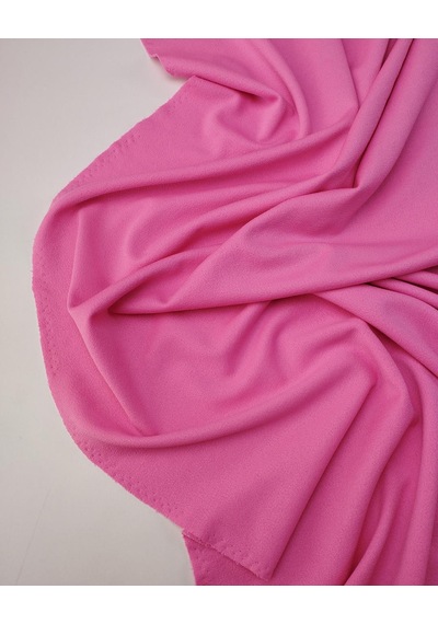 Şeker Pembe Renkte Jarse Kumaş 145x170cm-10857 Pembe