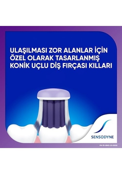 Hızlı Rahatlama Hassas Dişler İçin Yumuşak Diş Fırçası 1 X 2 Adet Açık Ahşap