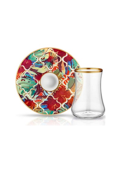 Koleksiyon Dervish Çay Seti 6'lı Tropic Sku: Zeusstkc3006b629d Diğer