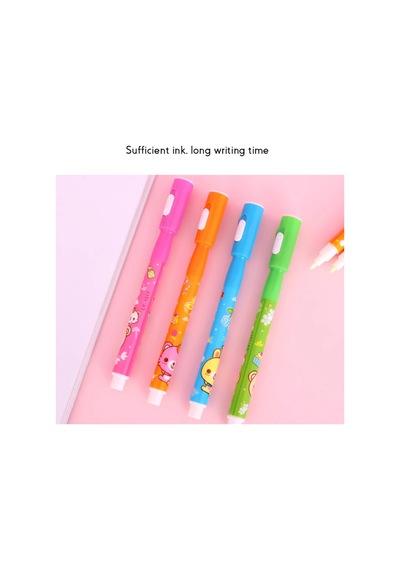 Mor Işıklı Sihirli Görünmez Kalem Işıklı Kalem İnvisible İnk Pens Uv Led Light 2 Ad Yeşil