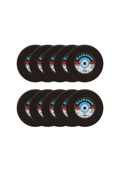 Karbosan 350x2.8x25.4mm A 36/46 P Bf80 Metal Kesme Taşı 10 Lu Paket