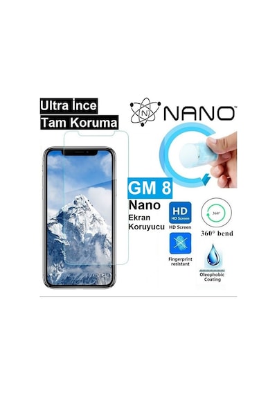 General Mobile Gm 8 / Gm 8 Go Silikon Kilif + Nano Ekran Koruyucu 564793236