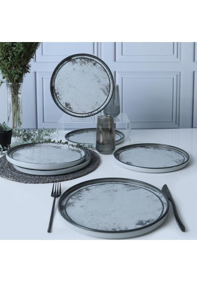 Mist Skackable Servis Tabağı 27 Cm 6 Adet 21778 Açık