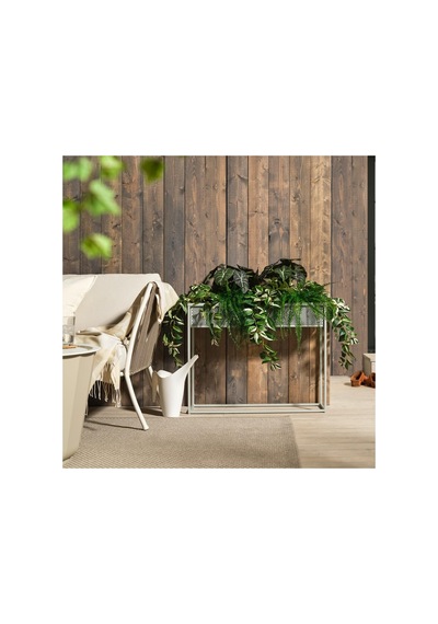 Ikea Blakraka Çiçeklik 59 Cm Açık Gri - Bej