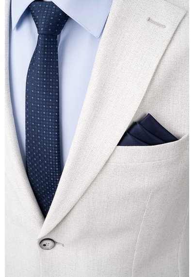 Hatemoğlu Taş Slim Fit Mono Yaka Klasik Takım Elbise
