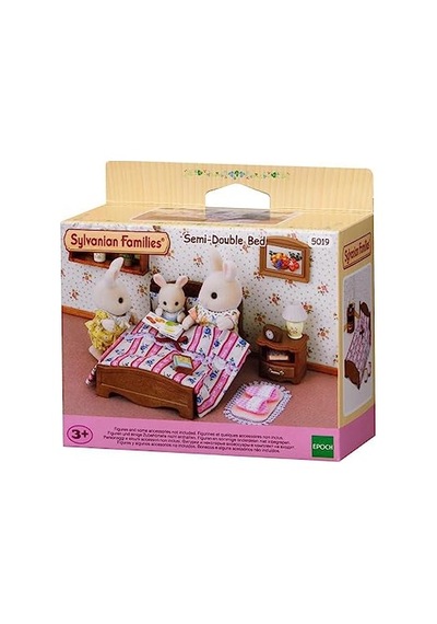 Sylvanian Families Yatak Odası 5019 Abanoz - Beyaz Sylvanian Families Yatak Odası 5019 Abanoz - Beyaz