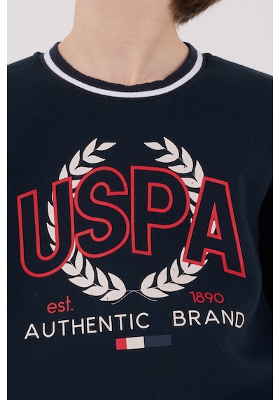 U.S. Polo Assn. Lisanslı Erkek Çocuk Alt Üst 2 Parça Eşofman Takımı Us2223 Lacivert
