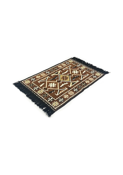 Shark Anadolu Kilim Kahve Renkli