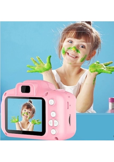 Blueinter Mini 1080P Çocuklar İçin Dijital Fotoğraf Makinesi (İthalatçı Garantili)