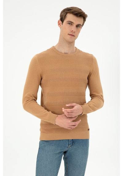 U.S. Polo Assn. Erkek Camel Kazak 50297064-VR015