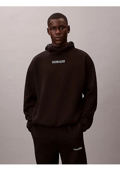 Calvin Klein Hoodıe Siyah Erkek Kapüşonlu Sweatshirt