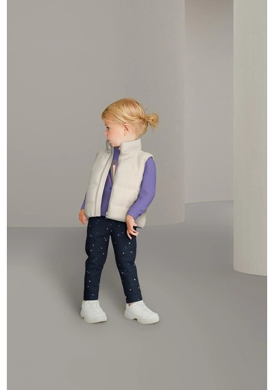 Mayoral Name It Nmfmellow Long Puffer Unisex Çocuk Yelek Çok Renkli