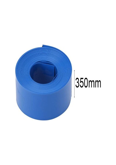 350x0.18 18650 Batarya Pvc Shrink Kaplama Makaron 100cm