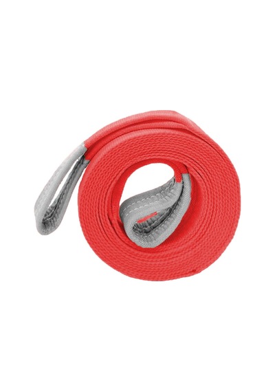Ayrex Sapan Polyester Spanzet 5 Ton 2 Metre Kırmızı Sağlam Yük Kaldırma Taşıma İndirme Halat