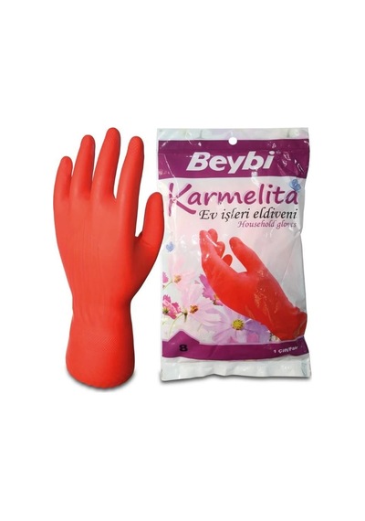 Mey İthalat Beybi Karmelita Bulaşık Eldiveni No:8,5