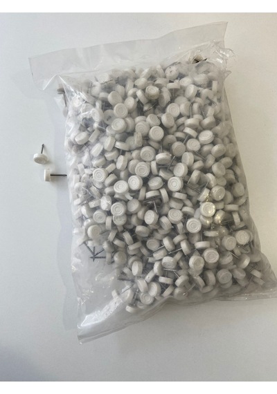 Çivili Poligrit Mobilya Masa Sandalye Zemin Koruyucu Pabuç Beyaz Renk Plastik Poligrit Çivi Diğer