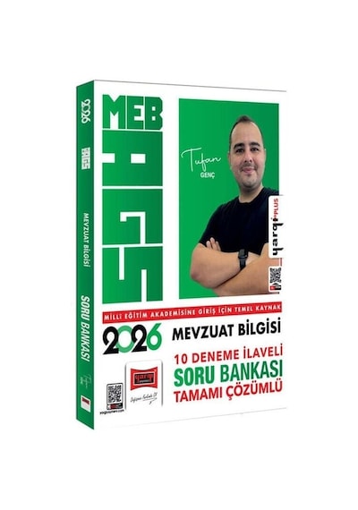 Yargı 2026 Meb-ags Mevzuat Bilgisi Soru Bankası Çözümlü 10 Deneme İlaveli - Tufan Genç Yargı Yayınları