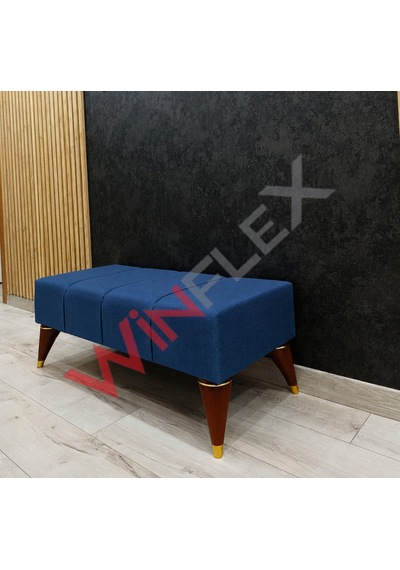 Winflex Çok Amaçlı Dekoratif Puf 38 X 100cm Mavi Renk