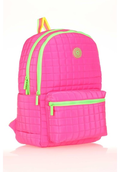 Kaukko Quilted Sırt Çantası Pink K1771