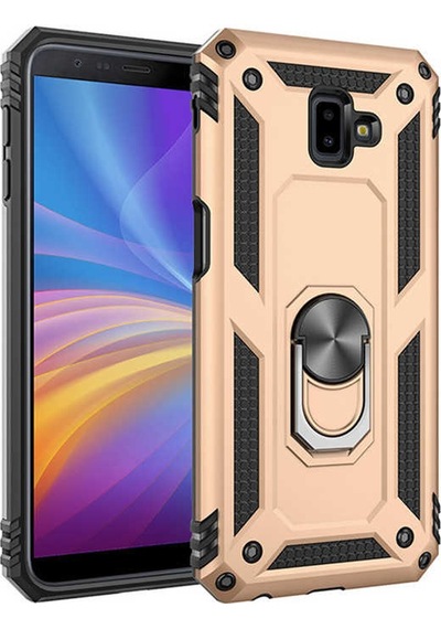 Galaxy J6 Plus Kılıf Zore Vega Kapak Mavi