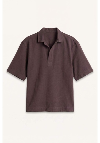 Defacto %100 Pamuk Boxy Fit Gömlek F8622ax26spbn192 Kahve-bn192